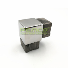 Brush Stainless steel square tube connector